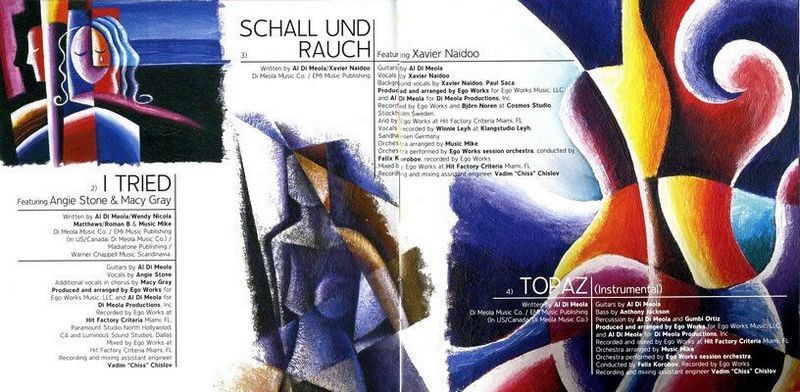 Al Di Meola Booklet Pages 4-5