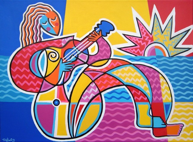 Girl With Guitar